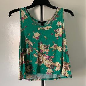 Floral crop top